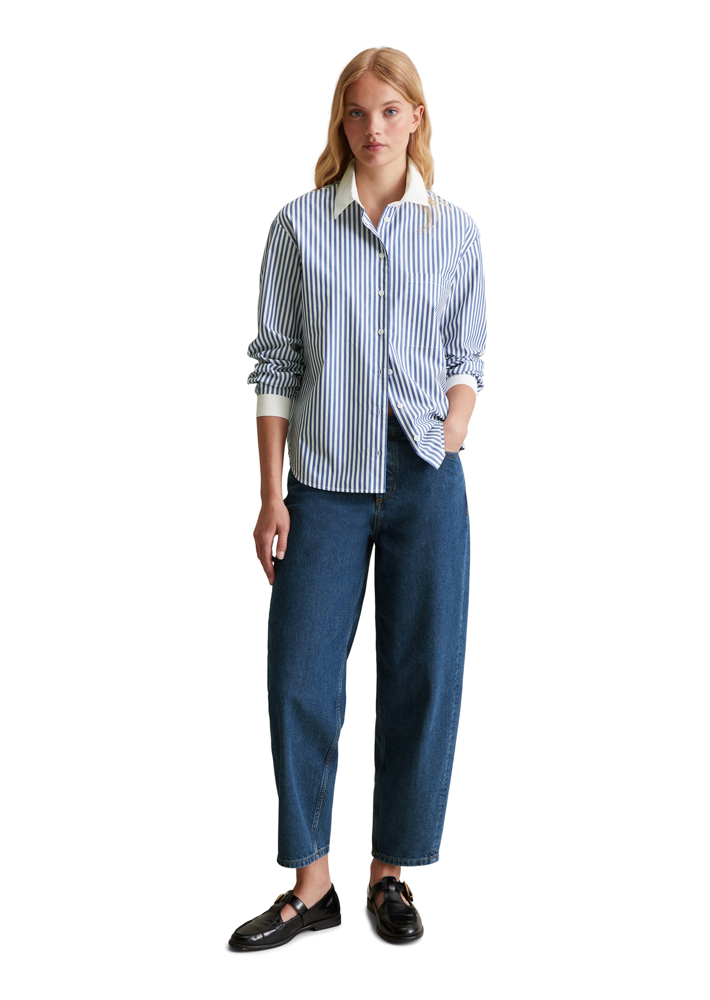 Marc O'Polo DENIM Blouse in Blauw