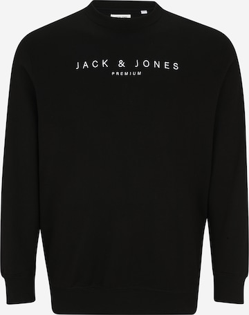 juoda Jack & Jones Plus Megztinis be užsegimo 'JPRCCJAYSON': priekis