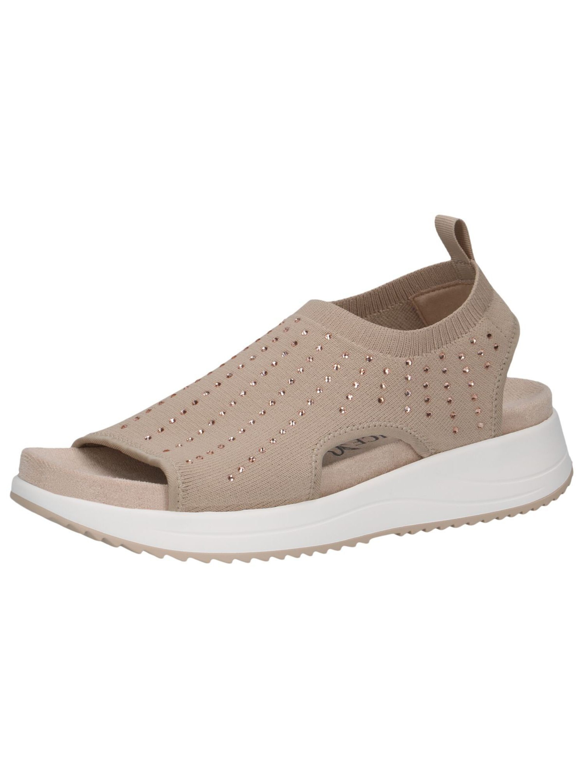 CAPRICE Sandaal in Beige: voorkant