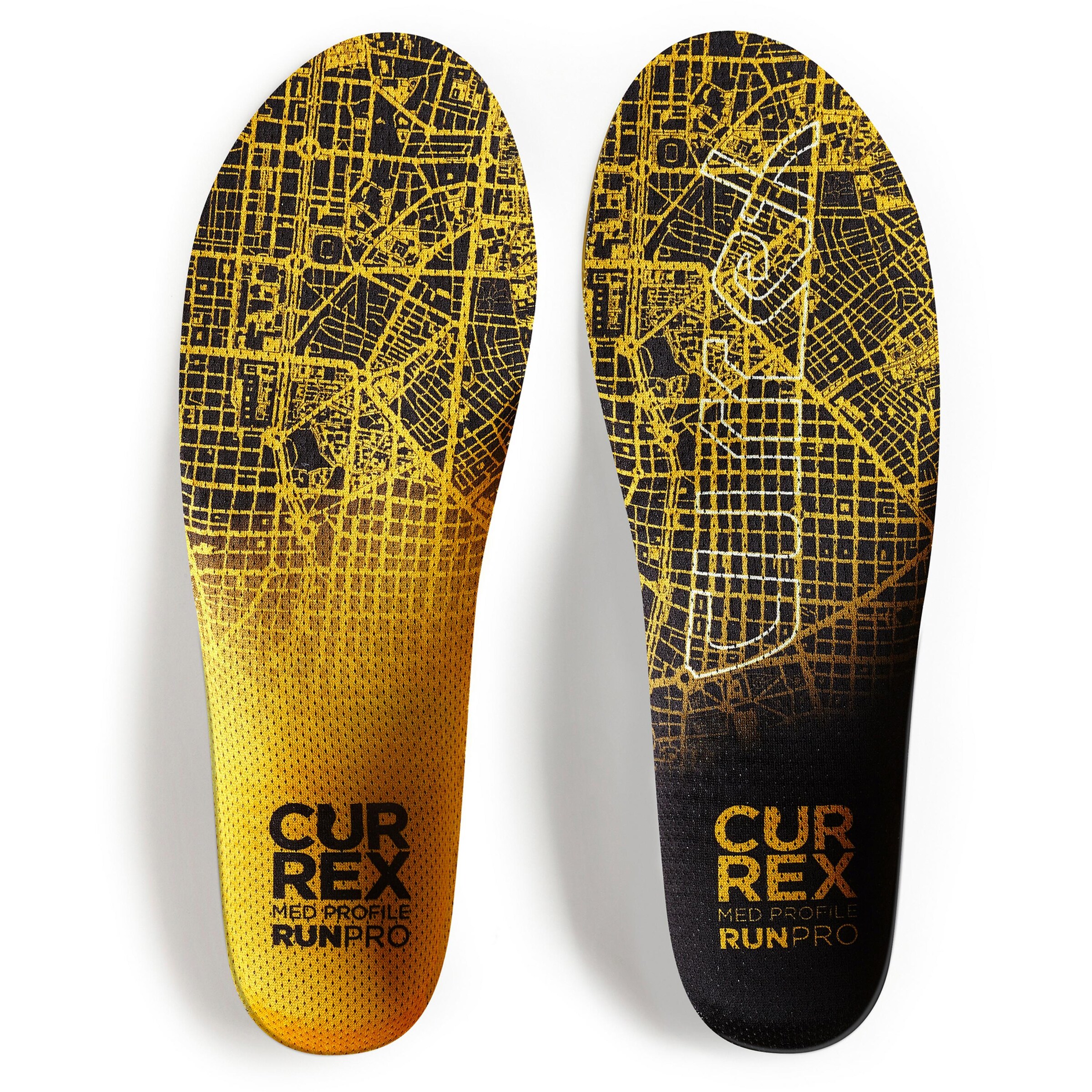 currexSole Athletic Shoes Accessories 'Runpro Med' in Yellow