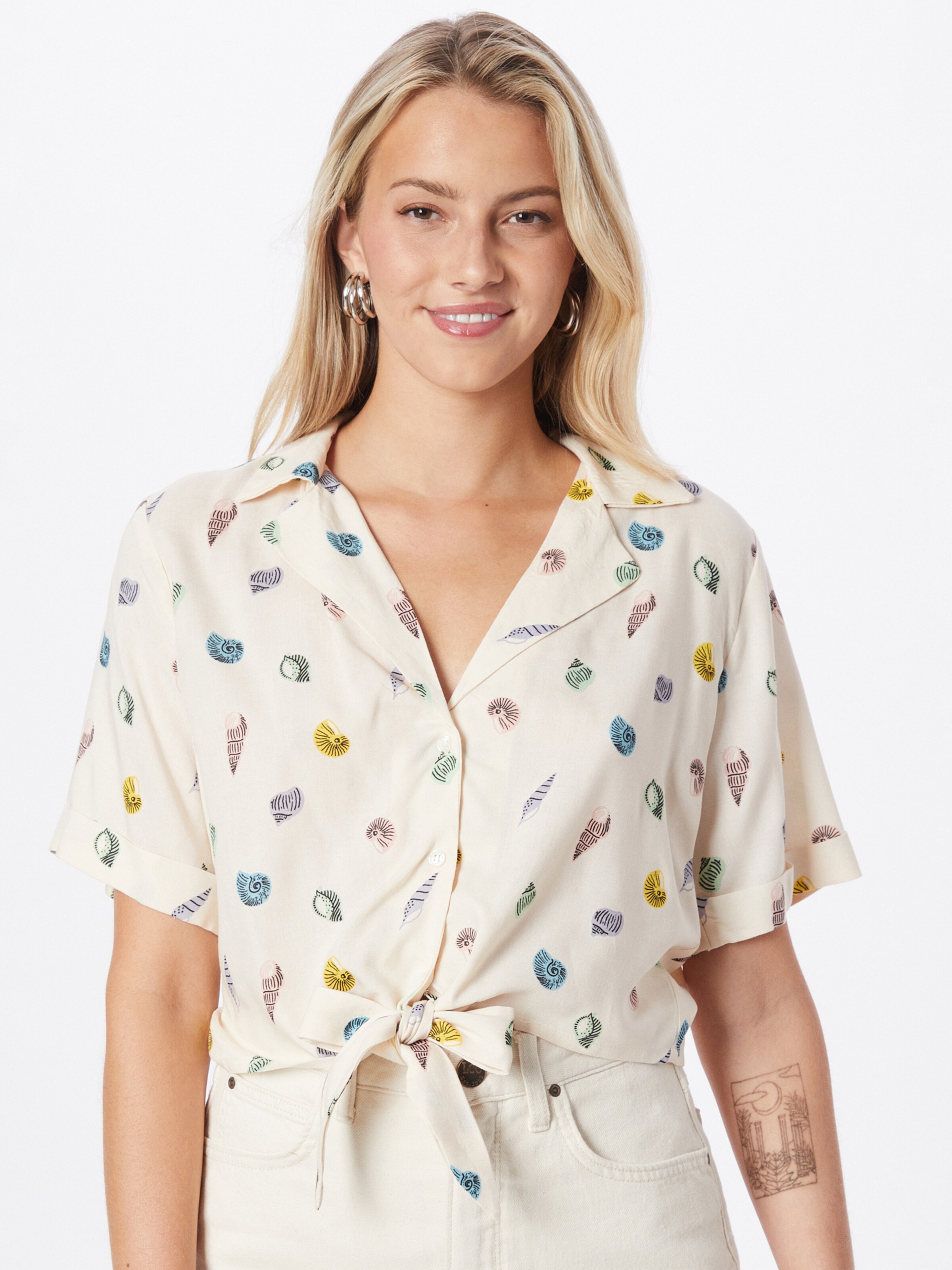Frauen Blusen & Tuniken Compania Fantastica Bluse 'Camisa' in Gelb - MN98980 Frauen Blusen & Tuniken Compania Fantastica Bluse 'Camisa' in Gelb - MN98980