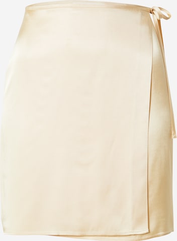Guido Maria Kretschmer Collection Skirt 'Dulcia' in Beige: front