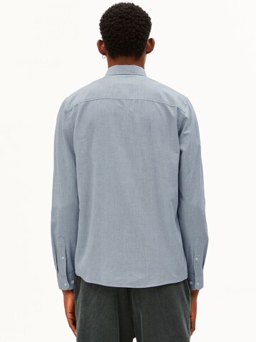 ARMEDANGELS Regular fit Button Up Shirt 'Quaasa' in Green