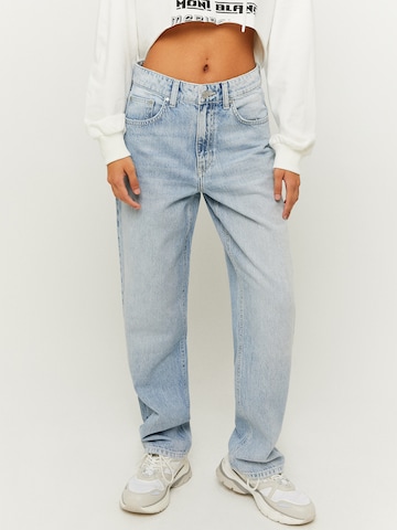 Tally Weijl Loosefit Jeans in Blauw: voorkant