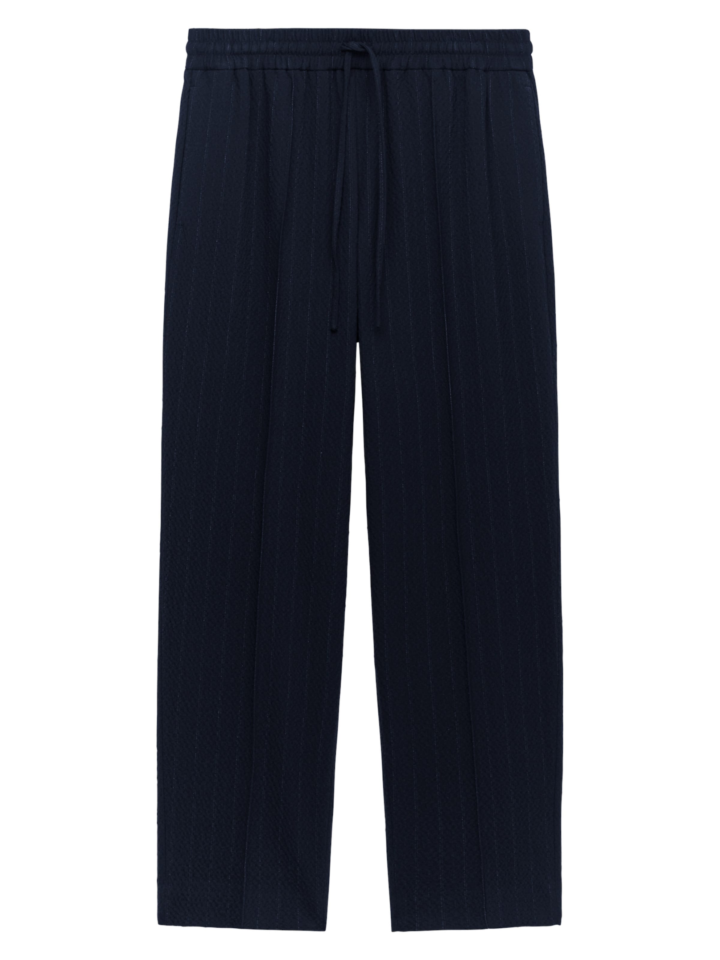 Adolfo Dominguez Regular Панталон в синьо: отпред