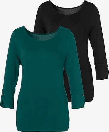 VIVANCE Shirt in Groen: voorkant