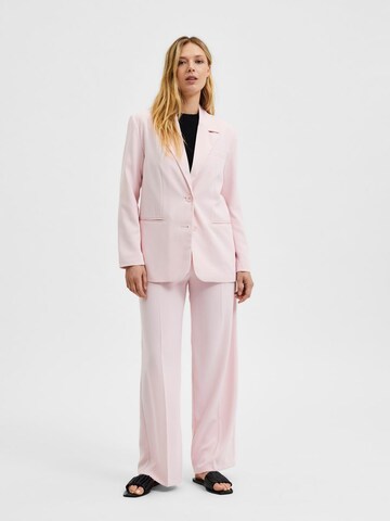 SELECTED FEMME Blazer i pink