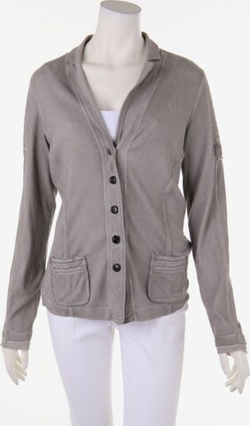 Marc Cain Sports Sweater & Cardigan in XL in Grey: front
