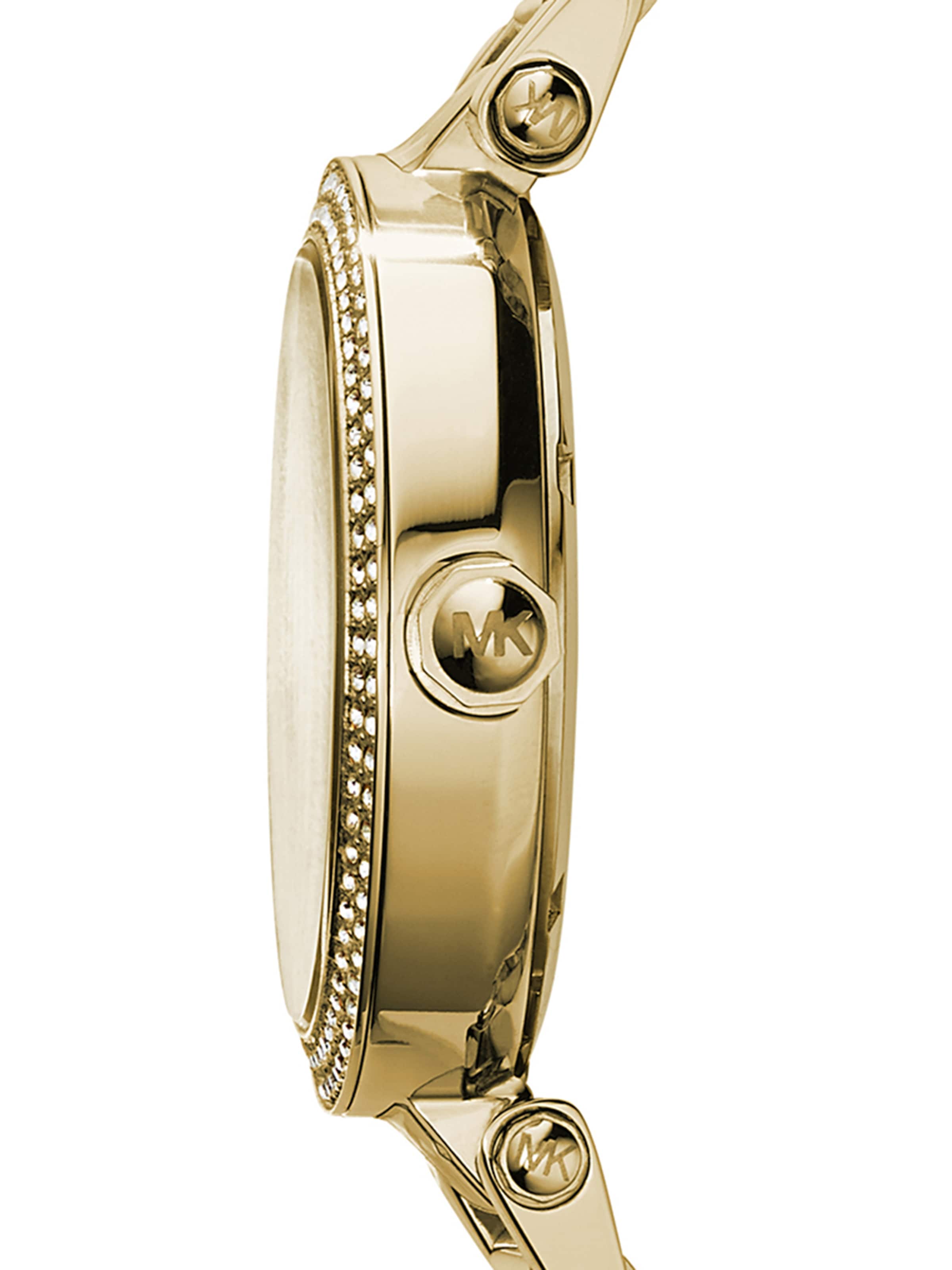 MICHAEL Michael Kors Analogt ur 'PARKER' i guld