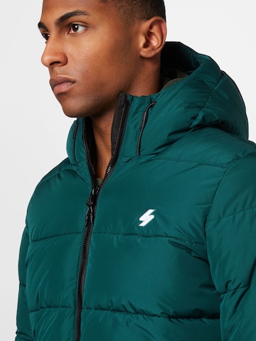 Superdry - Casaco de inverno em verde