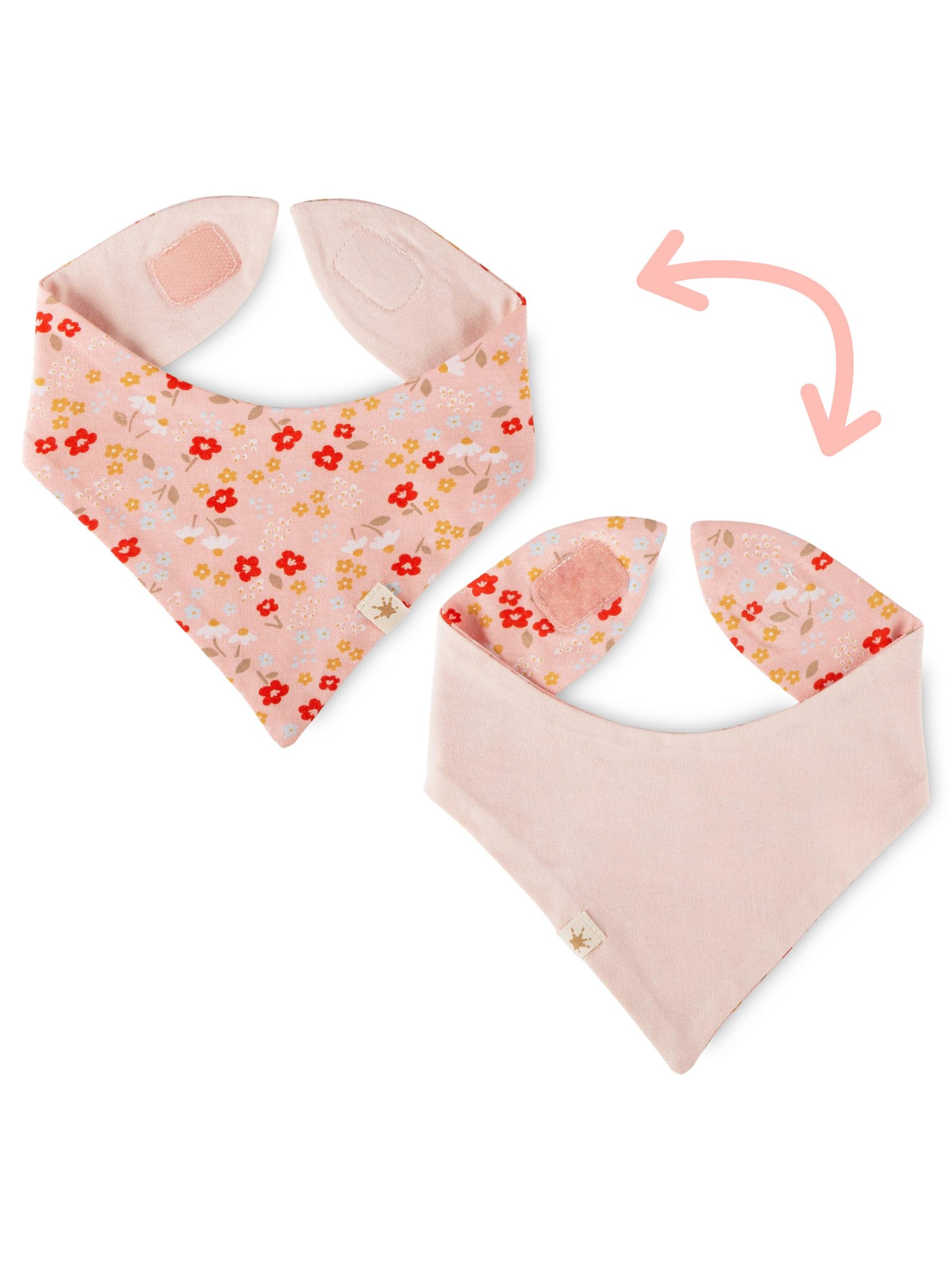 SIGIKID Scarf 'Wendehalstuch Classic Baby' in Pink: front