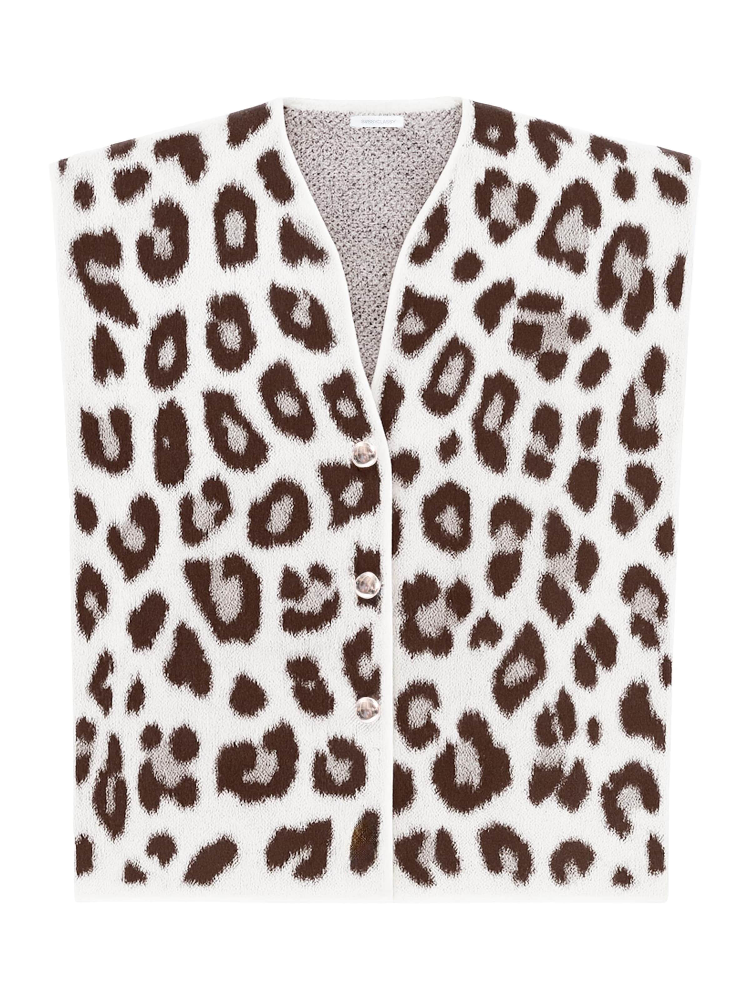 SASSYCLASSY Vest in Beige: front