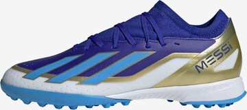 ADIDAS PERFORMANCE Soccer Cleats 'X Crazyfast Messi' in Blue: front