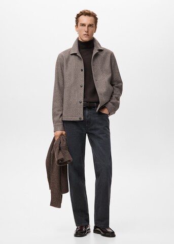 MANGO MAN Between-Season Jacket 'Aneto' in Brown