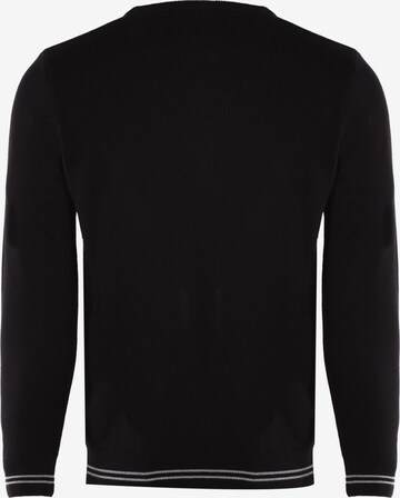 Jimmy Sanders Pullover 'Galio' in Schwarz