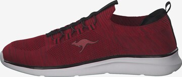 Baskets basses 'K-Race Mac 70011' KangaROOS en rouge