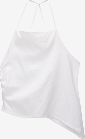 Haut Pull&Bear en blanc : devant