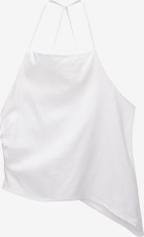 Pull&Bear Toppi värissä valkoinen: etupuoli