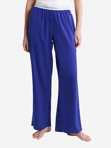 ETAM Pajama Pants 'ARIANE' in Blue: front