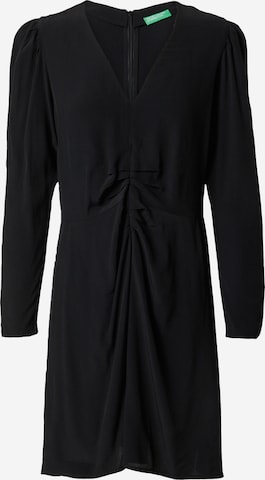 Robe UNITED COLORS OF BENETTON en noir : devant