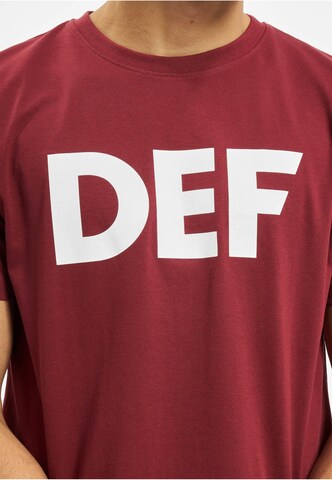 DEF Тениска 'Her Secret' в червено