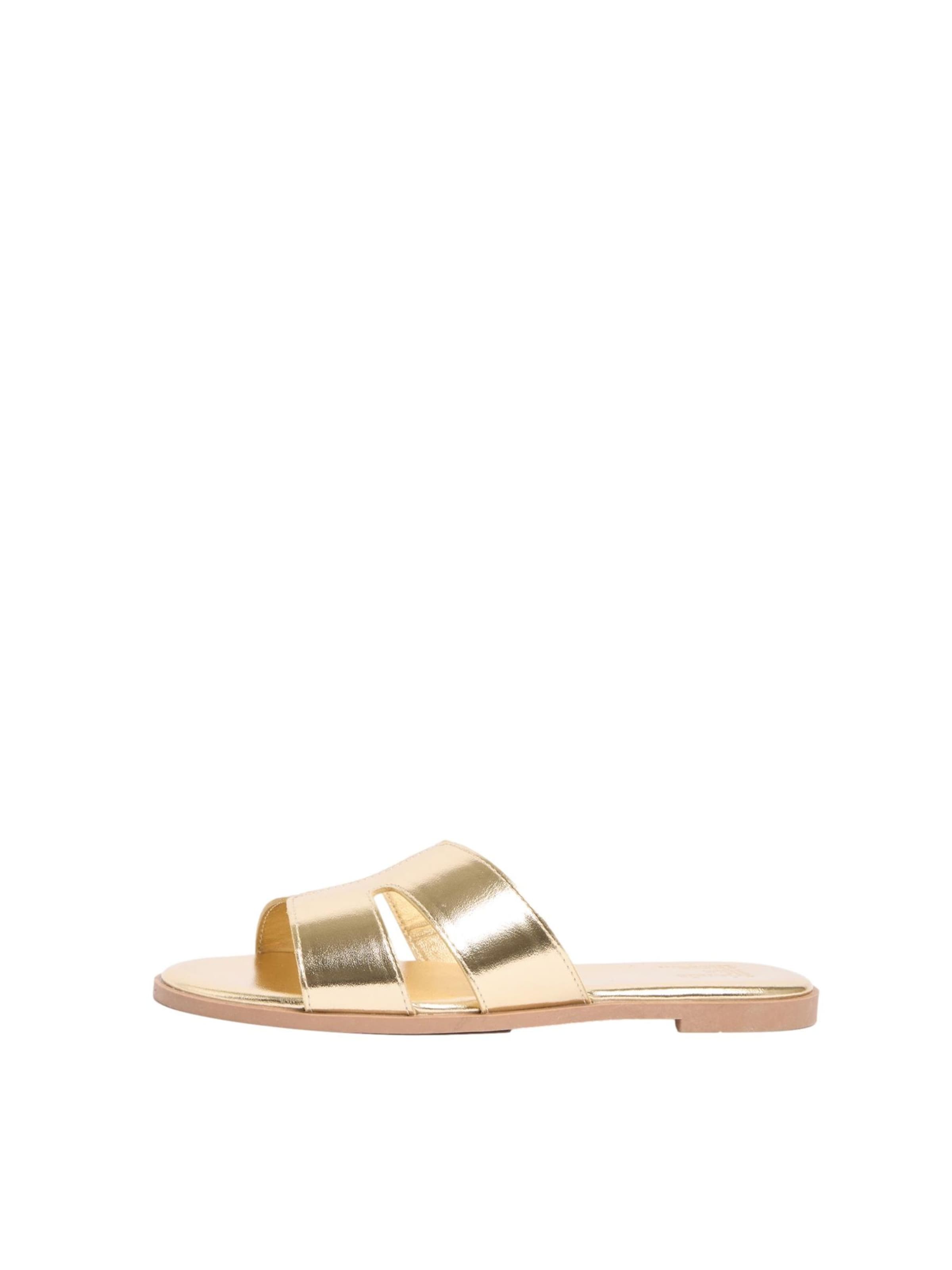 Friends Like These Šľapky - Zlatá: predná strana