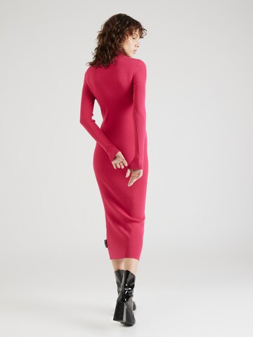 HUGO Knitted dress 'Soritexa' in Pink