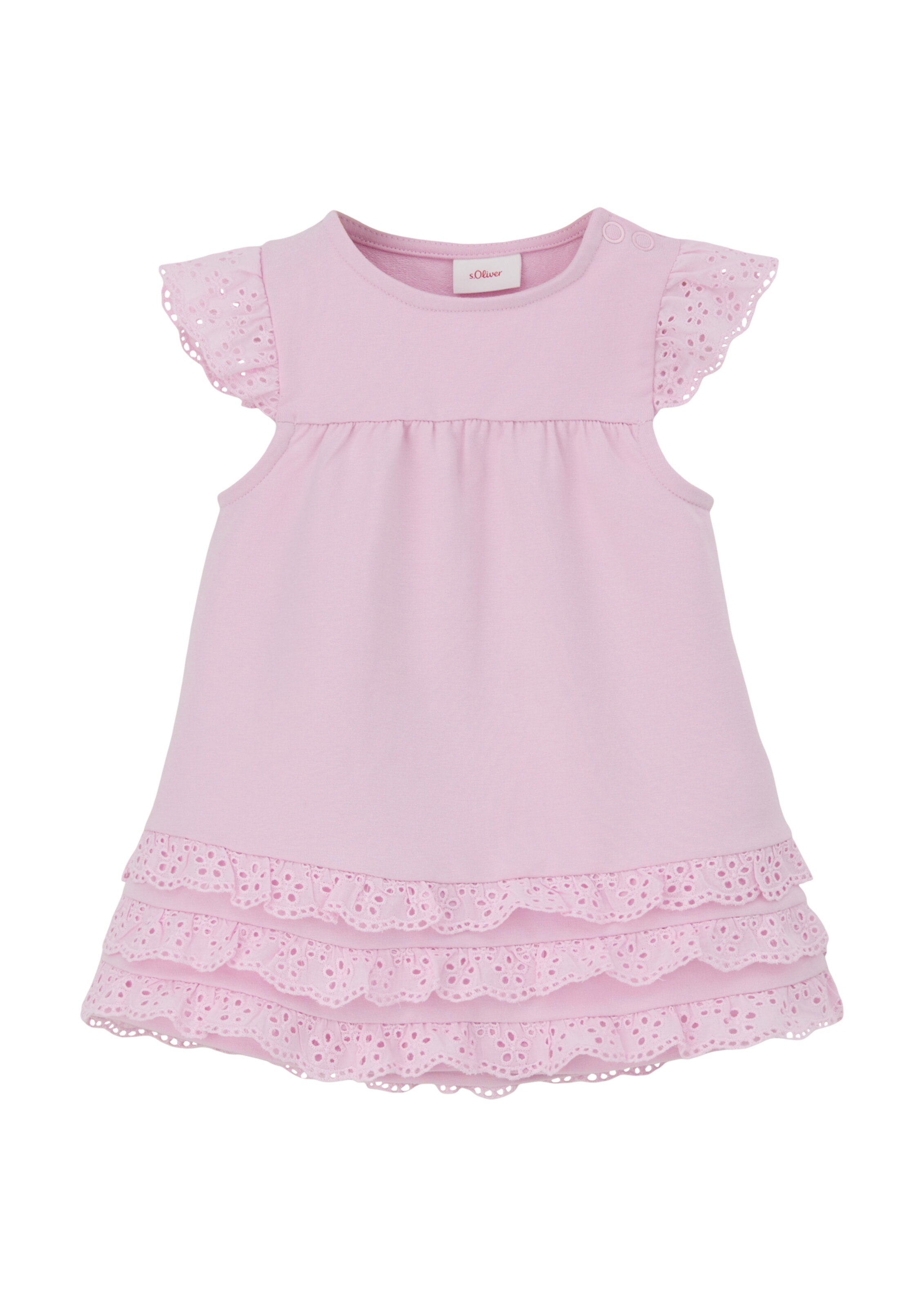 s.Oliver Kleid in Pink: Vorderseite