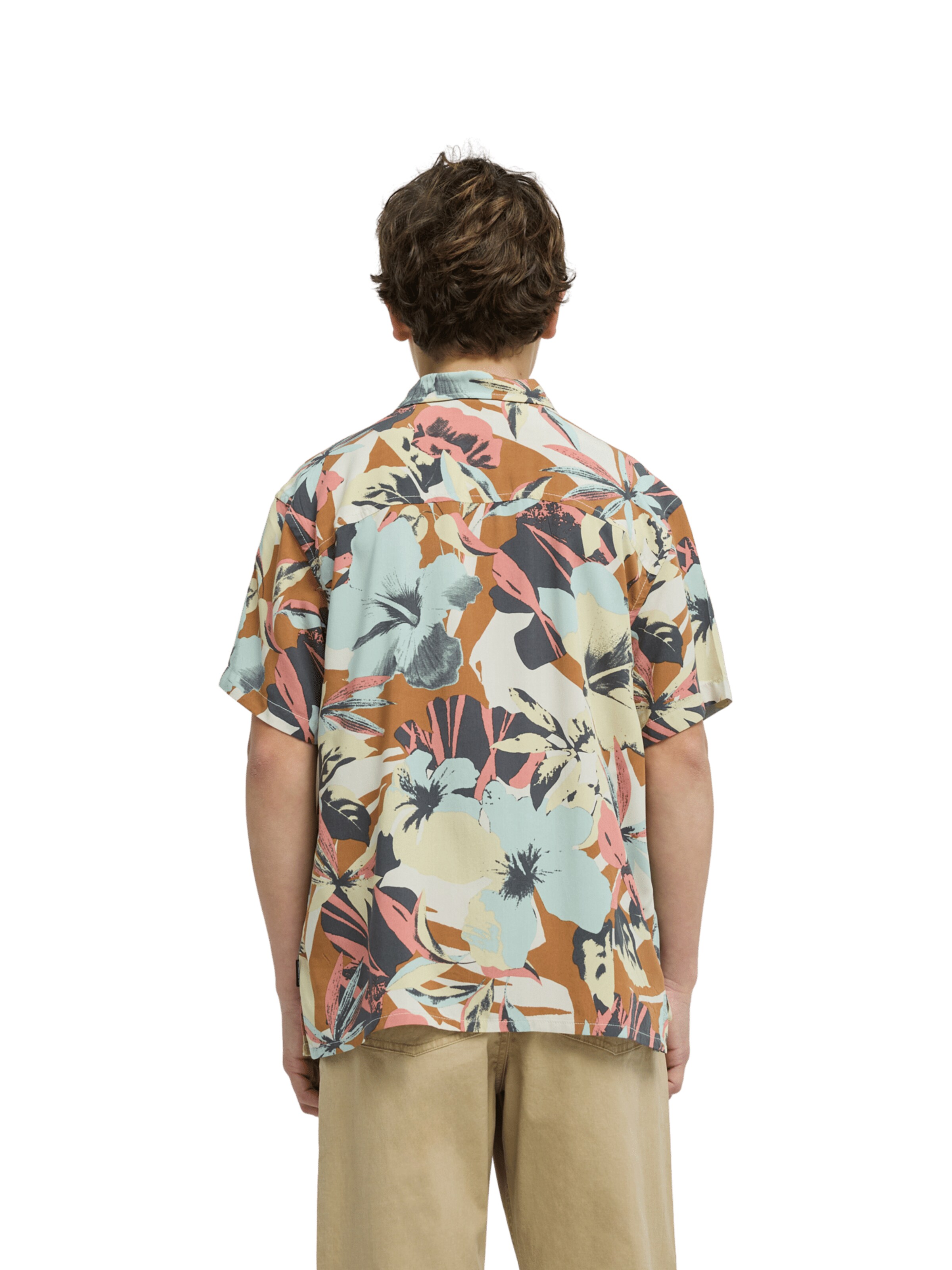 QUIKSILVER Regular fit Button Up Shirt 'Safe Paradise' in Mixed colors