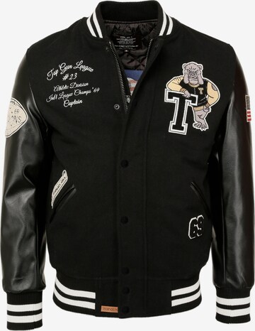 TOP GUN Between-Season Jacket in Black: front