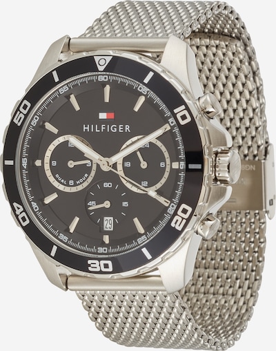 TOMMY HILFIGER Analógové hodinky - červená / čierna / strieborná / biela, Produkt