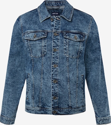 John F. Gee Between-season jacket in Blue: front