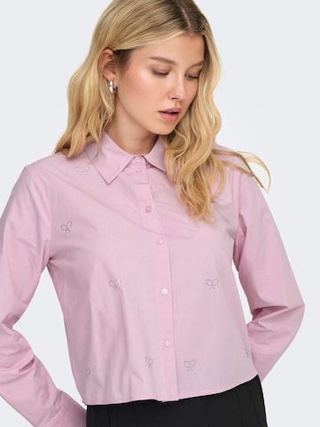 JDY Bluse 'JDYRILEY' i pink