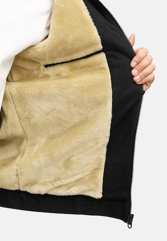 INDICODE JEANS Tussenjas 'INWoodleys' in Zwart