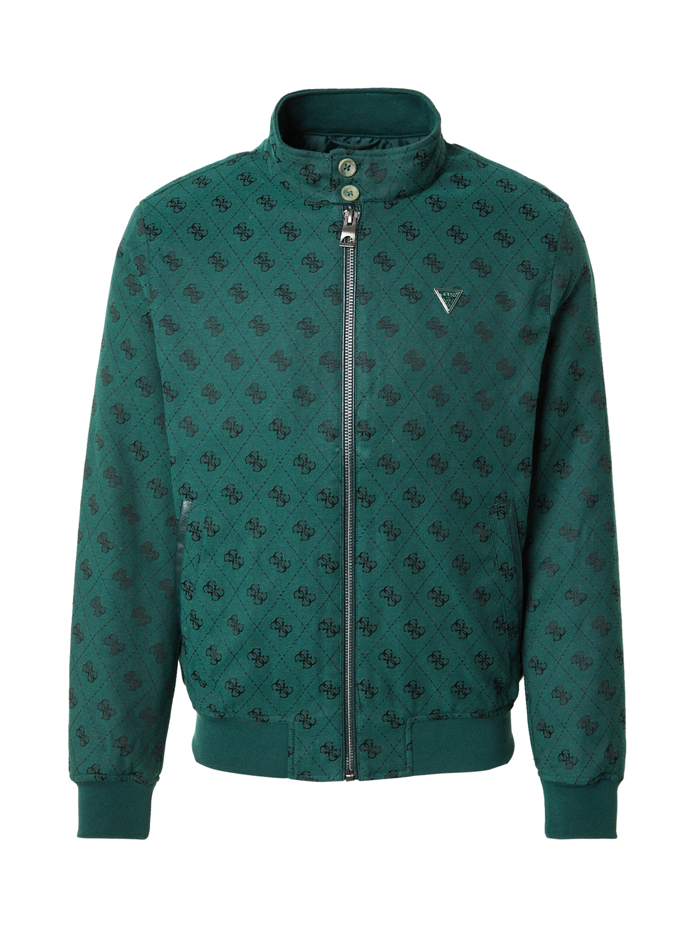 GUESS Between-Season Jacket in Green: front