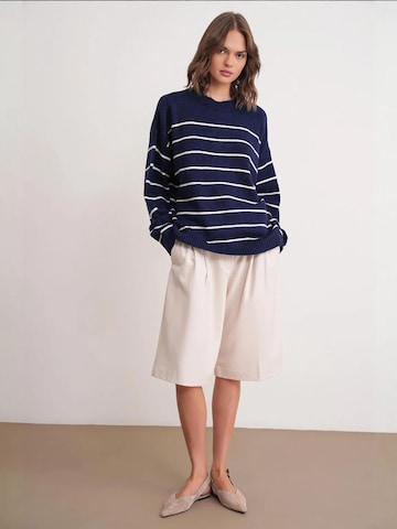 Pull-over oversize MixRay en bleu
