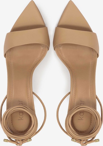 Kazar Strap Sandals in Brown