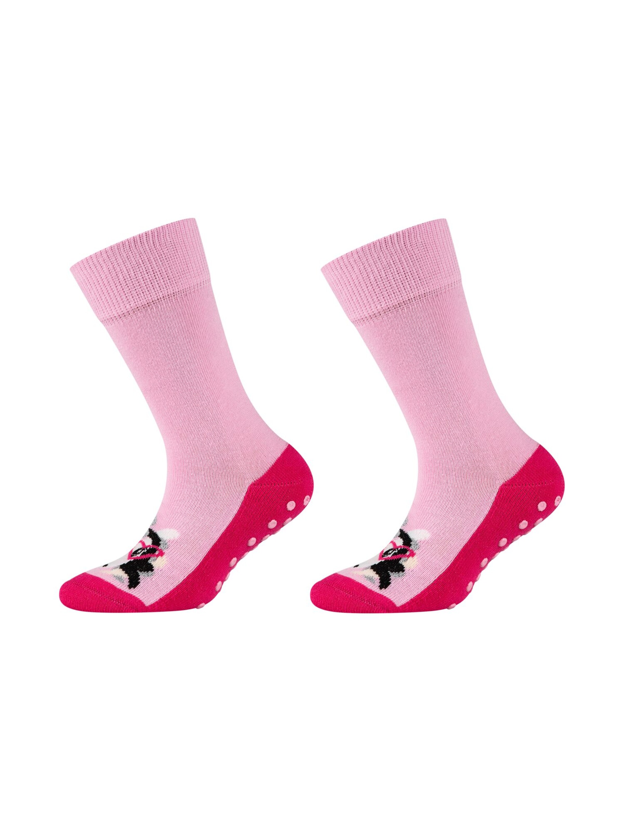 camano Socken in Pink: Vorderseite