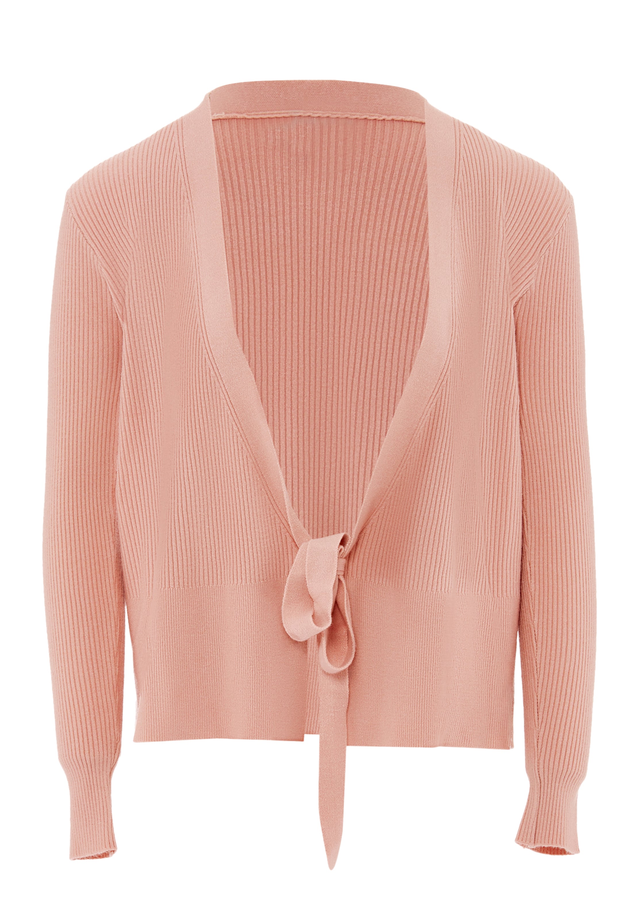 YASANNA Gebreid vest in Roze: voorkant