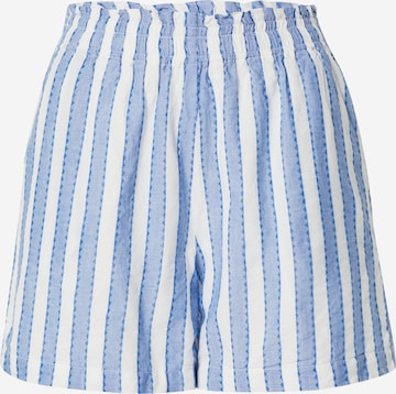ICHI Regular Pants 'EZOMA' in Blue: front