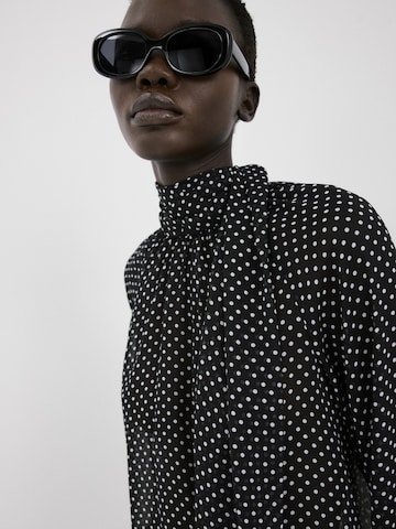 MANGO Bluzka 'POKY' w kolorze czarny