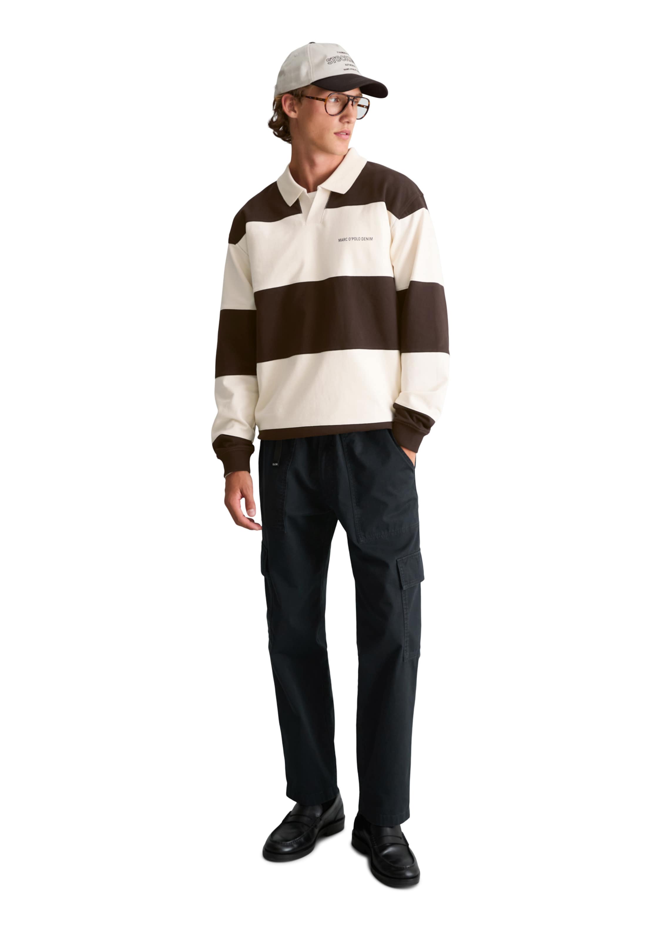 Marc O'Polo DENIM Sweatshirt in Bruin