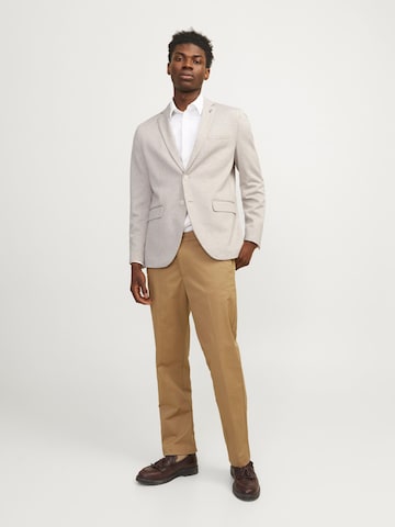 JACK & JONES Slim fit Suit Jacket 'Denver' in Beige