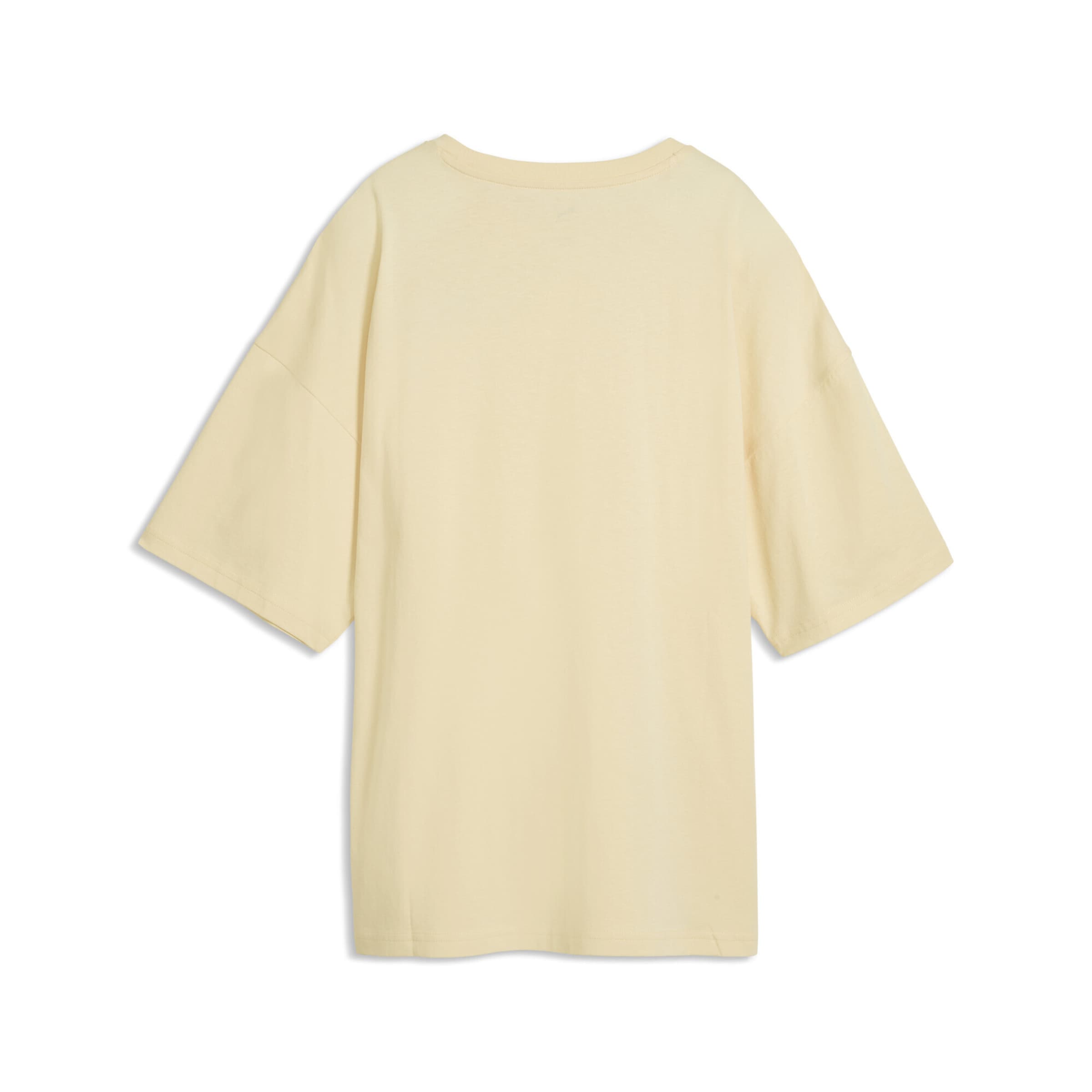 PUMA T-Shirt 'Wardrobe Essentials' in Gelb