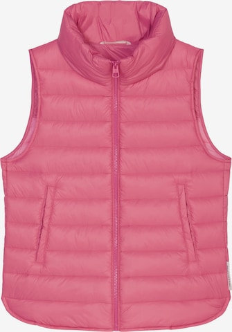 Gilet Marc O'Polo en rose : devant