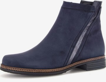 GABOR Ankle Boots in Blue: front