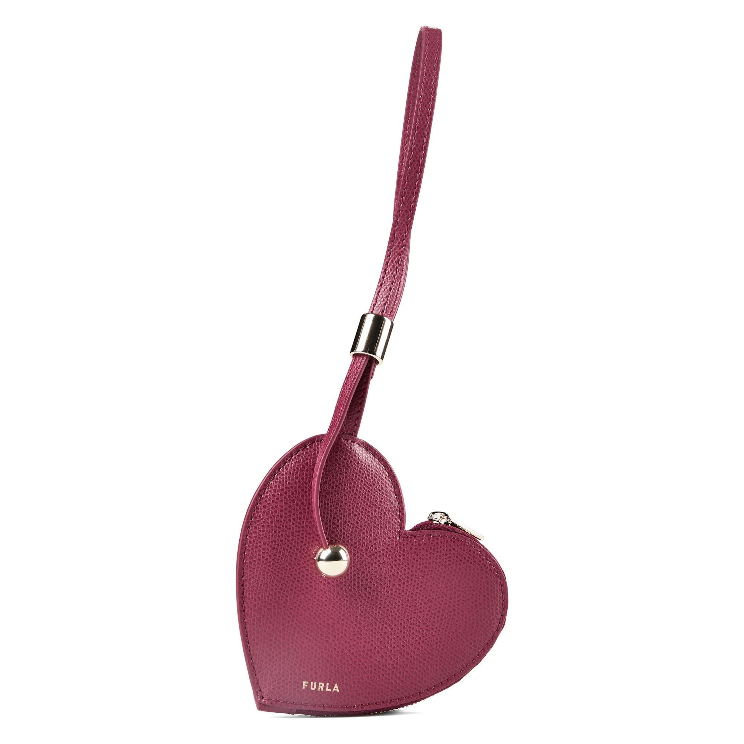 Porte-clés FURLA en rouge : devant