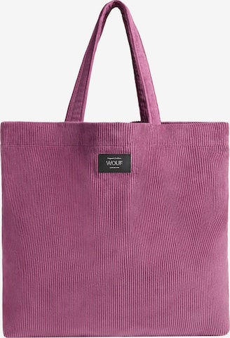 Wouf Shopper in Pink: front