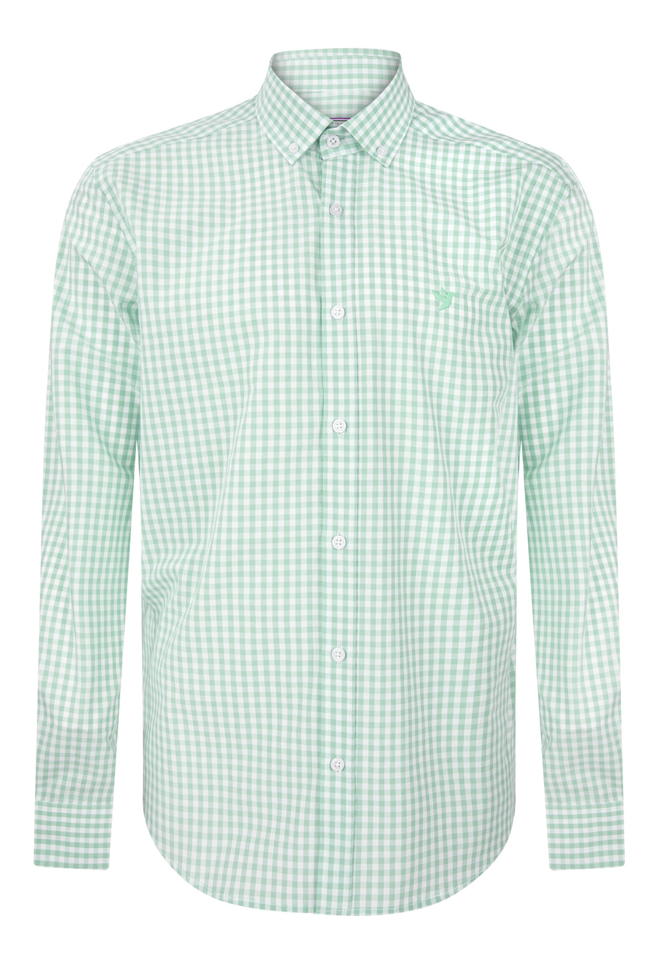 Felix Hardy - Ajuste regular Camisa en verde: frente