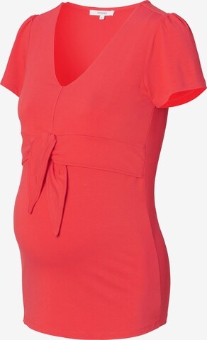 Noppies Shirt in Rood: voorkant